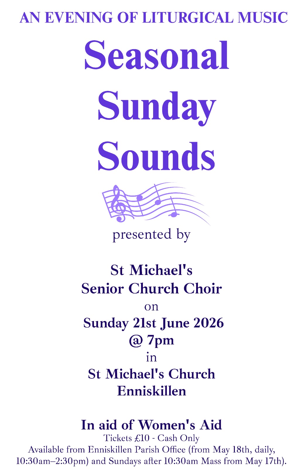 Seasonal Sunday Sounds - An Evening of Liturgical Music